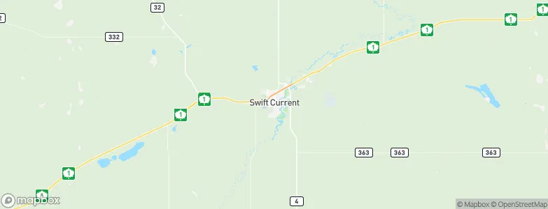 Swift Current, Canada Map