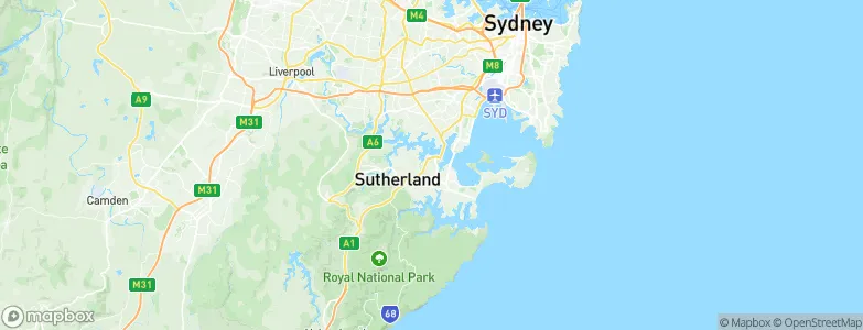 Sylvania, Australia Map