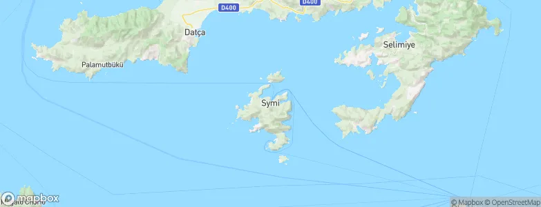 Symi, Greece Map