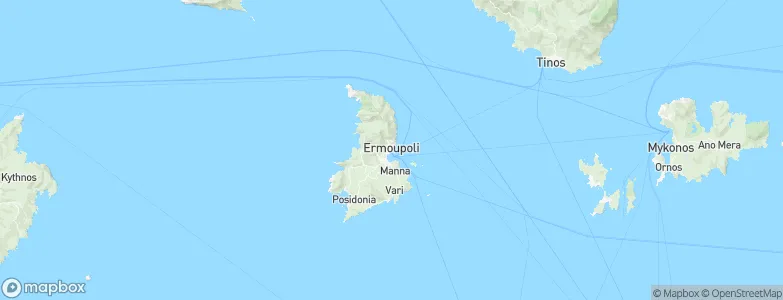 Syra, Greece Map