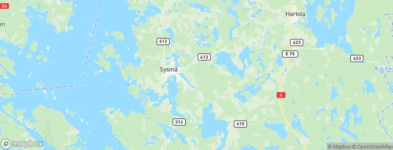 Sysmä, Finland Map