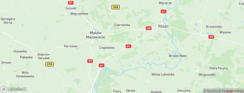 Szelków, Poland Map