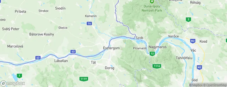 Szentjánoskúti Dűlő, Hungary Map
