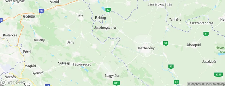Szentlőrinckáta, Hungary Map