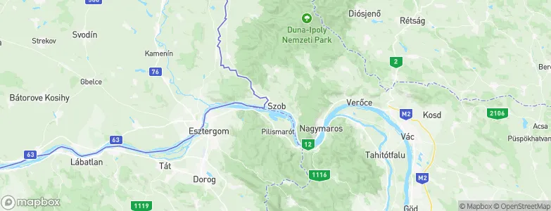 Szob, Hungary Map