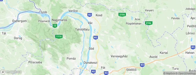 Sződ, Hungary Map