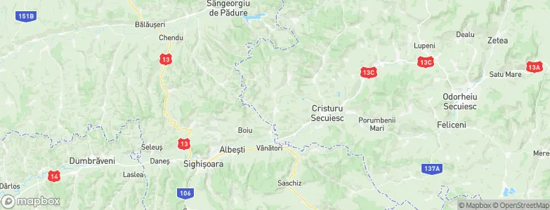 Săcel, Romania Map