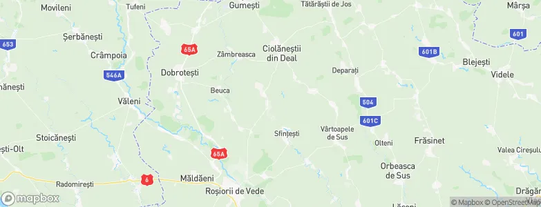 Săceni, Romania Map