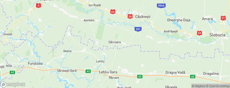 Sălcioara, Romania Map