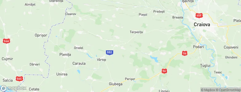 Sălcuţa, Romania Map