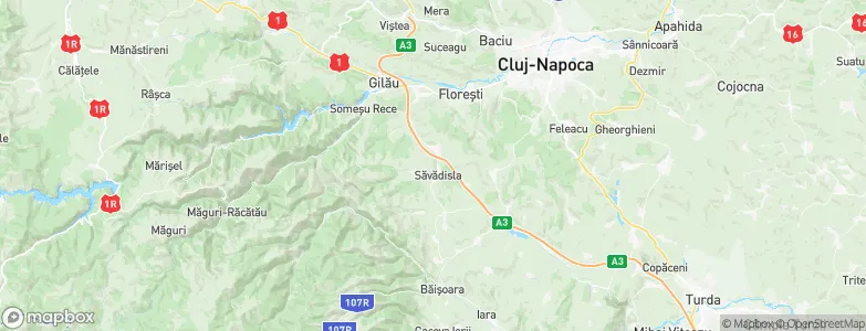 Săvădisla, Romania Map