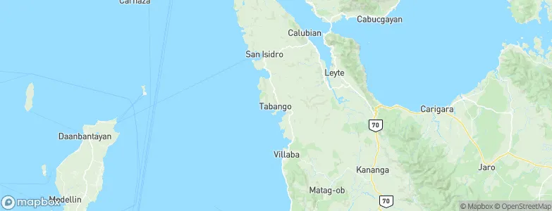 Tabango, Philippines Map