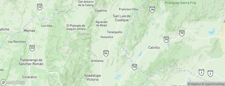 Tabasco, Mexico Map