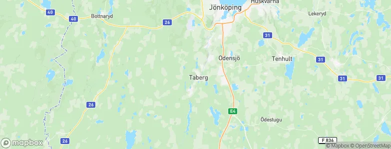 Taberg, Sweden Map