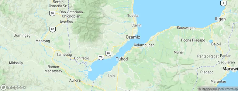 Tabid, Philippines Map