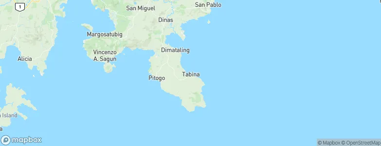 Tabina, Philippines Map