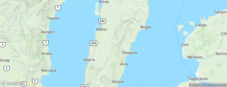 Tabon, Philippines Map
