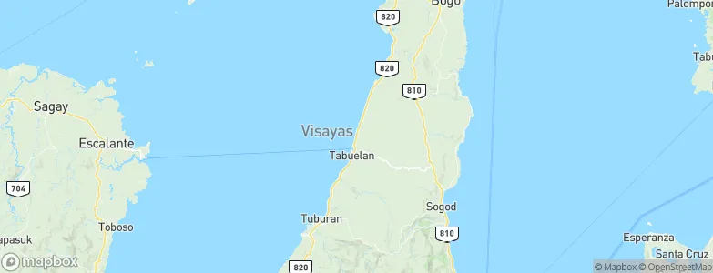 Tabonok, Philippines Map