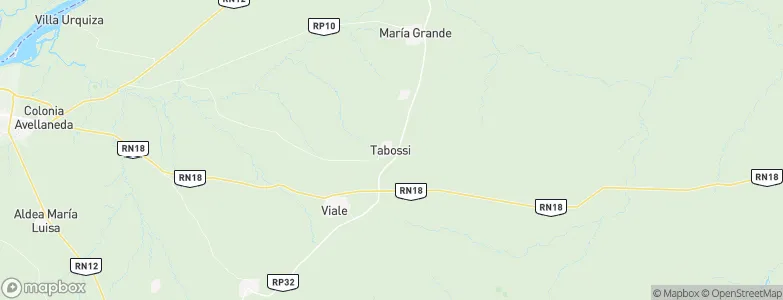 Tabossi, Argentina Map