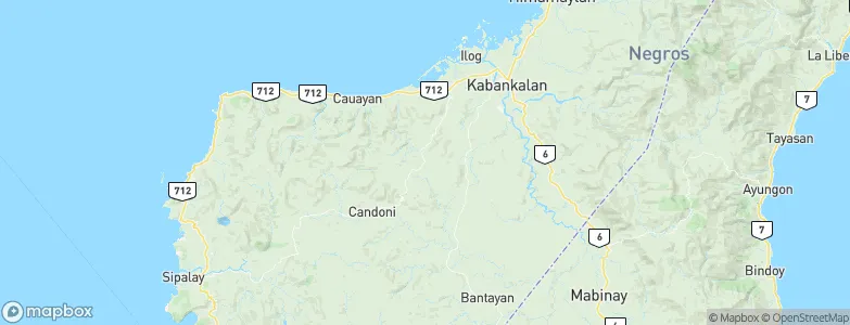 Tabu, Philippines Map