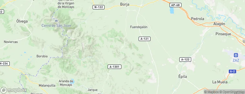 Tabuenca, Spain Map