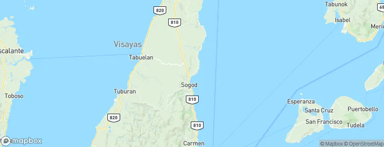 Tabunok, Philippines Map