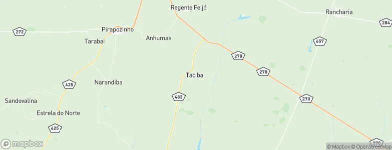 Taciba, Brazil Map