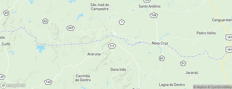 Tacima, Brazil Map