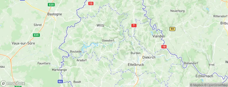 Tadler, Luxembourg Map