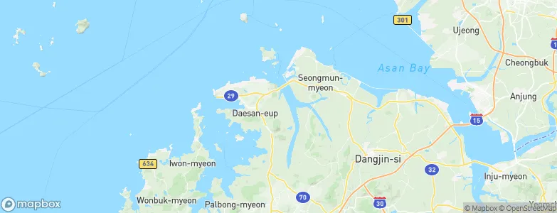 Taesal-li, South Korea Map