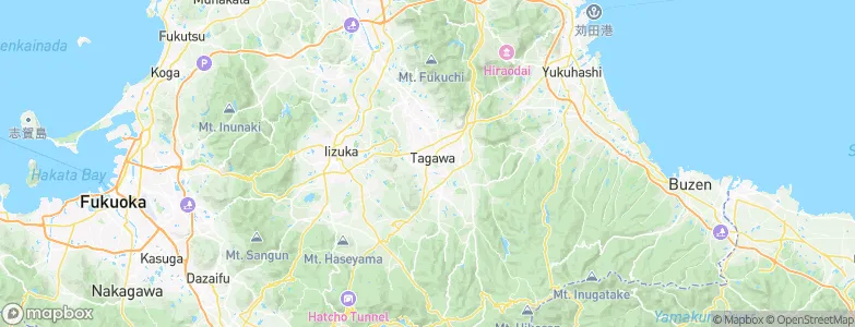 Tagawa, Japan Map