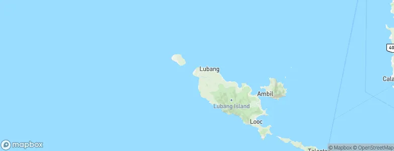 Tagbak, Philippines Map