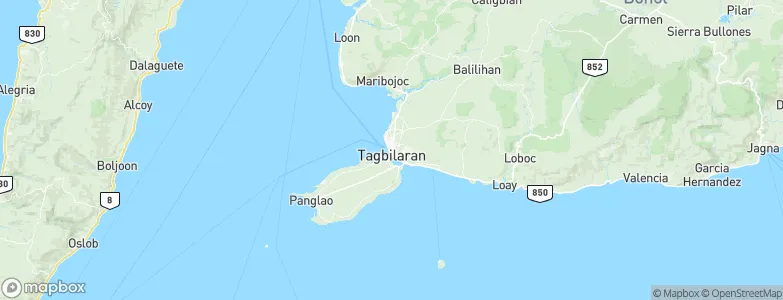 Tagbilaran City, Philippines Map