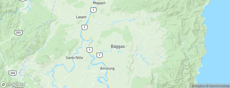 Taguing, Philippines Map