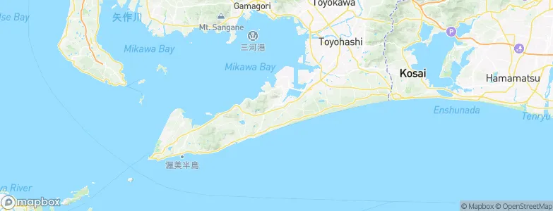 Tahara, Japan Map
