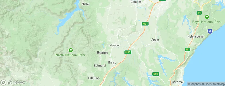 Tahmoor, Australia Map