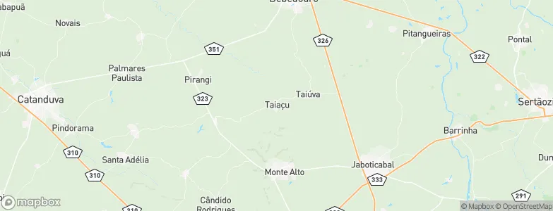 Taiaçu, Brazil Map