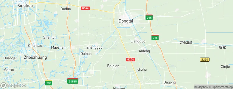 Tainan, China Map