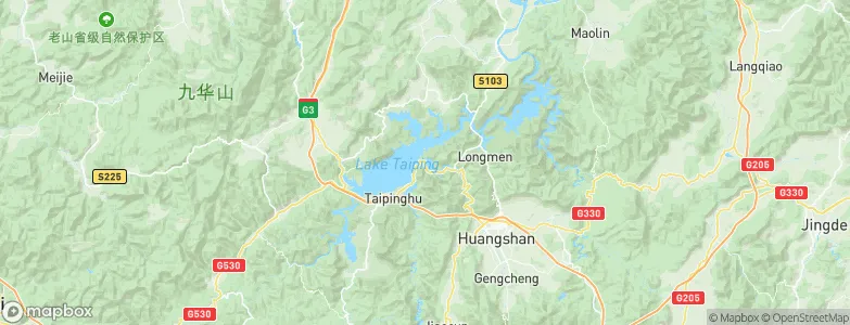 Taipinghu, China Map