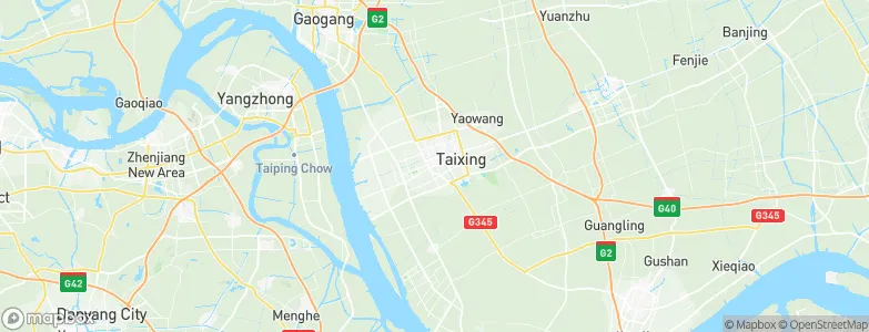 Taixing, China Map