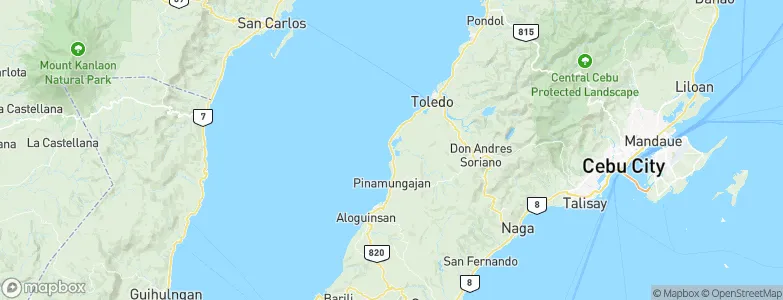 Tajao, Philippines Map
