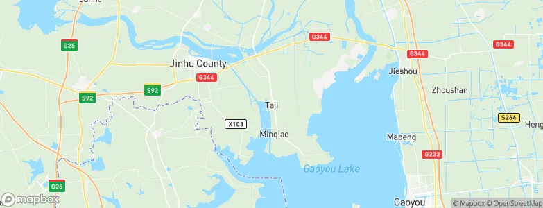 Taji, China Map