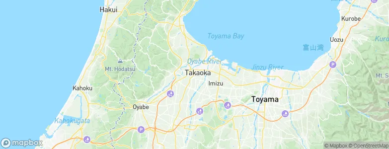 Takaoka, Japan Map