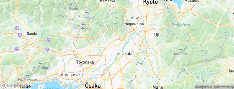 Takatsuki, Japan Map