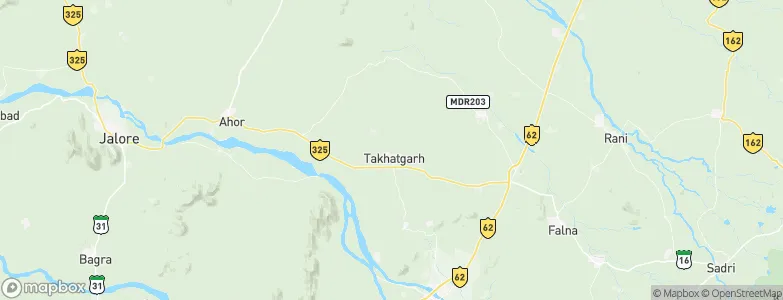 Takhatgarh, India Map
