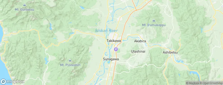 Takikawa, Japan Map
