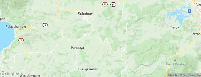Takokak, Indonesia Map