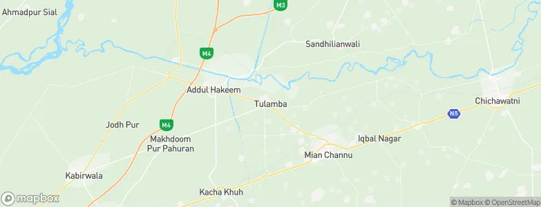 Talamba, Pakistan Map