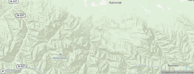 Talas, Kyrgyzstan Map