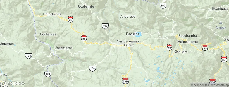 Talavera, Peru Map